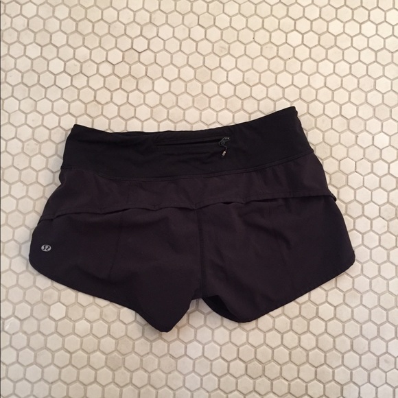 Black Lulu Speed running shorts - Picture 2 of 3